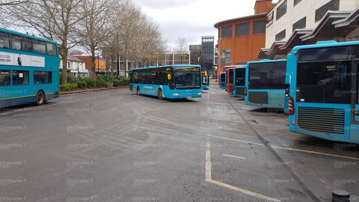Image of Arriva Beds and Bucks vehicle 3921. Taken by Christopher T at 11.36.23 on 2022.02.14